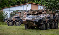 Boxer CRV Australian Army Singapore
